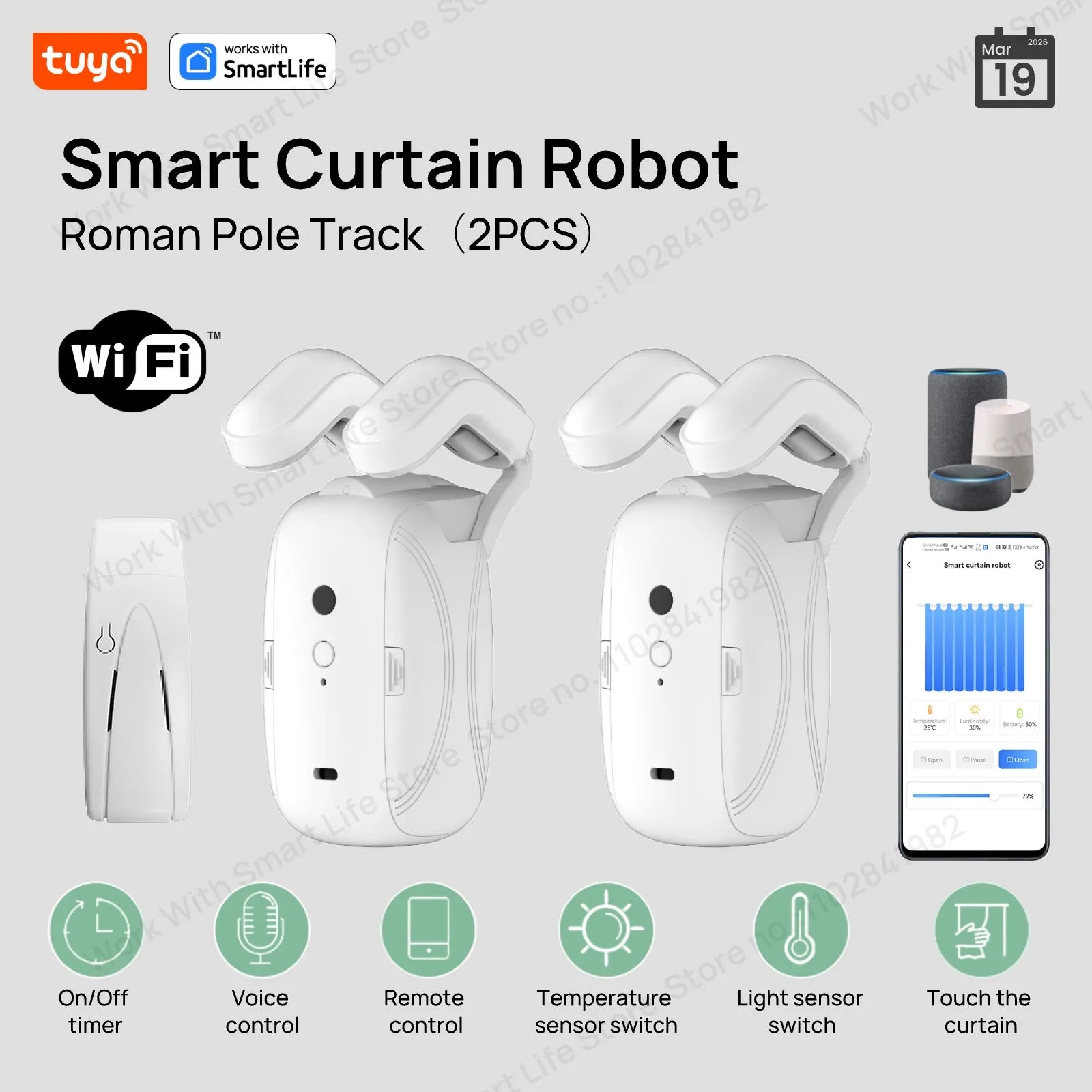 Smart Wifi Curtain Robot